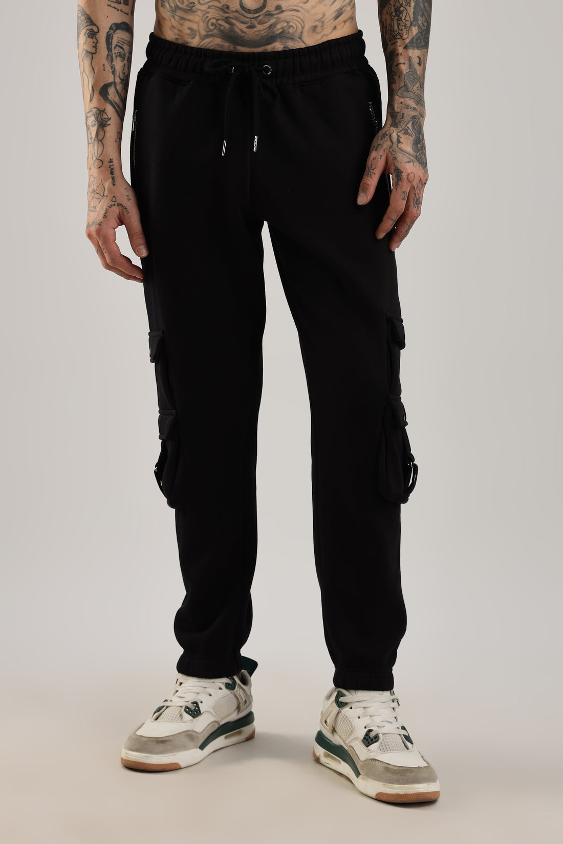 Black Elevate Ultra Joggers unisex casual streetwear pants modern relaxed fit