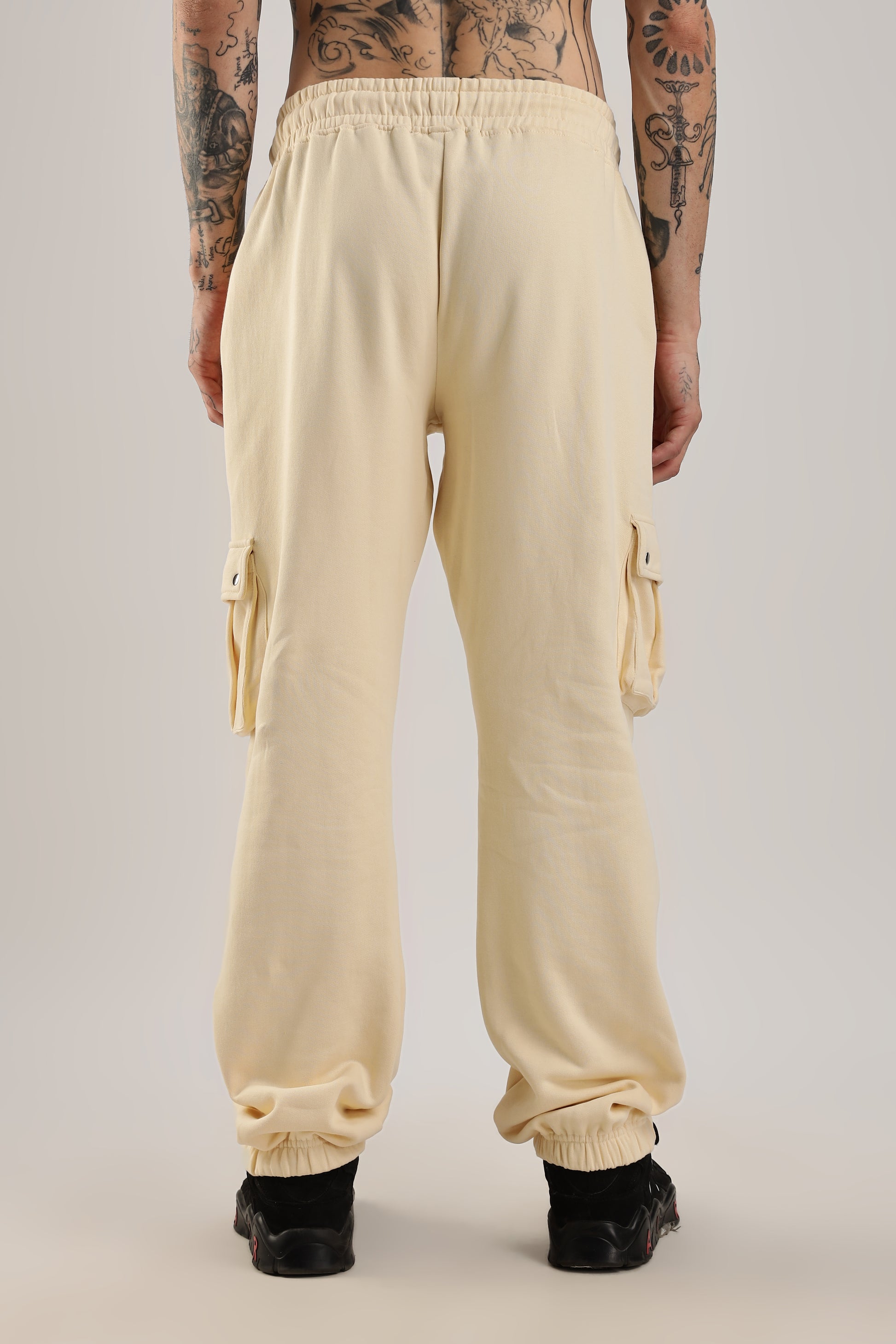 Beige joggers Sandy Days unisex lounge pants everyday comfort wear