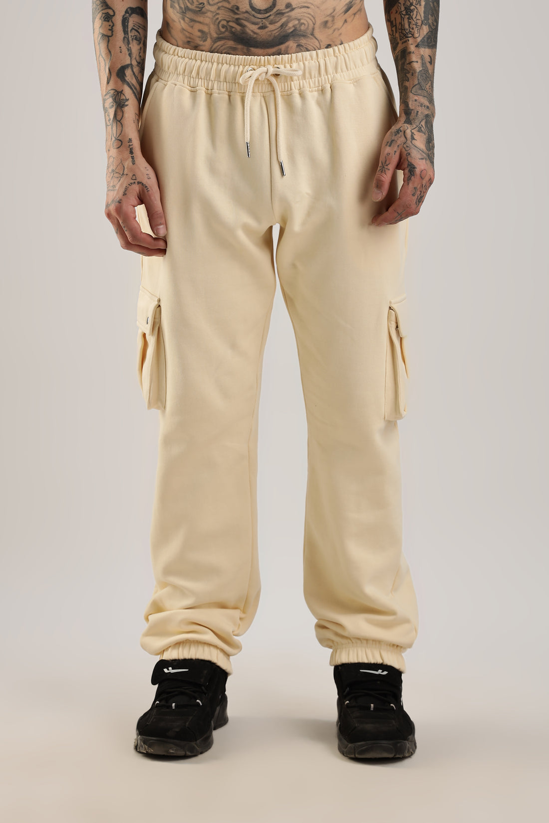 Beige joggers Sandy Days unisex lounge pants everyday comfort wear