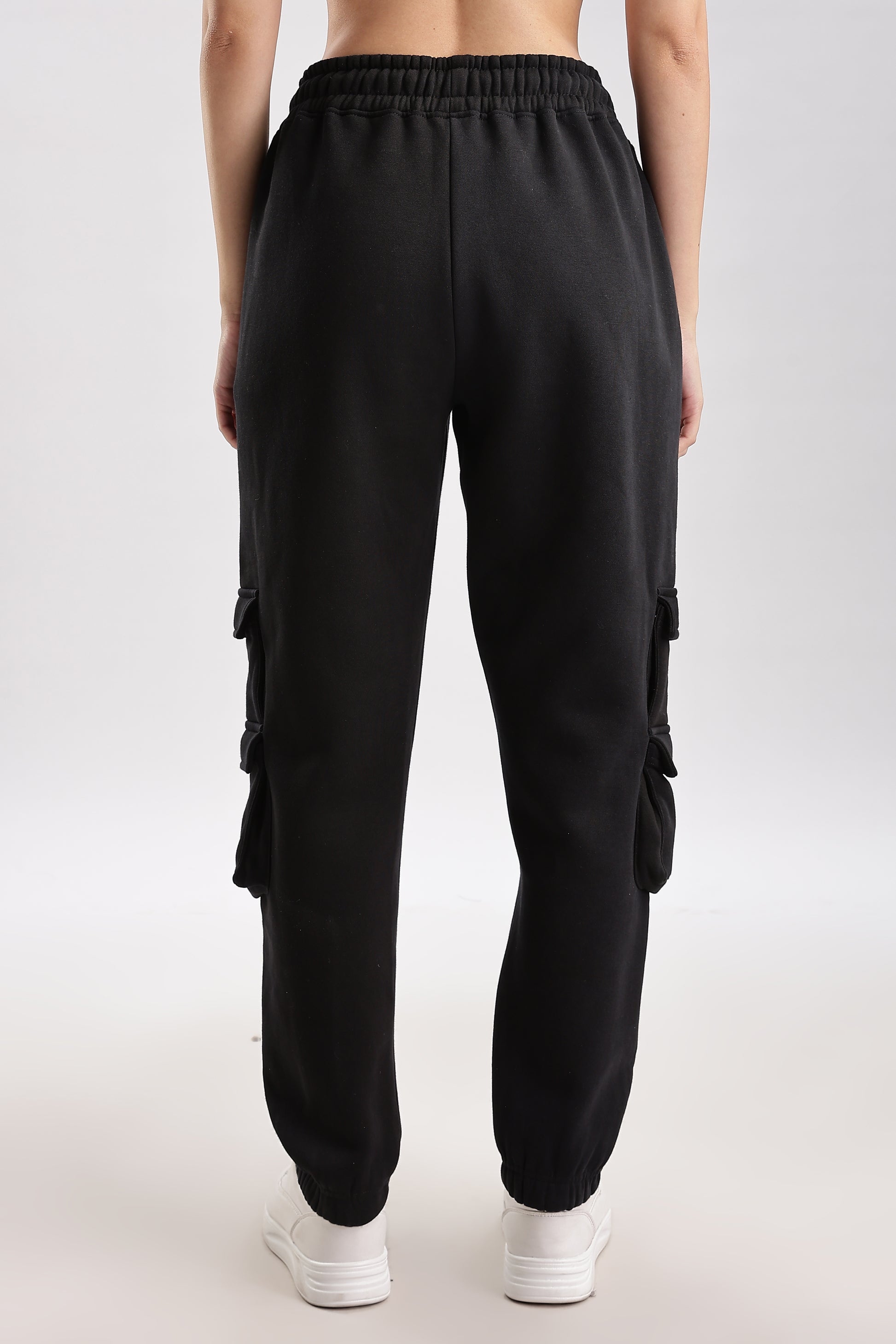 Black Elevate Ultra Joggers unisex casual streetwear pants modern relaxed fit