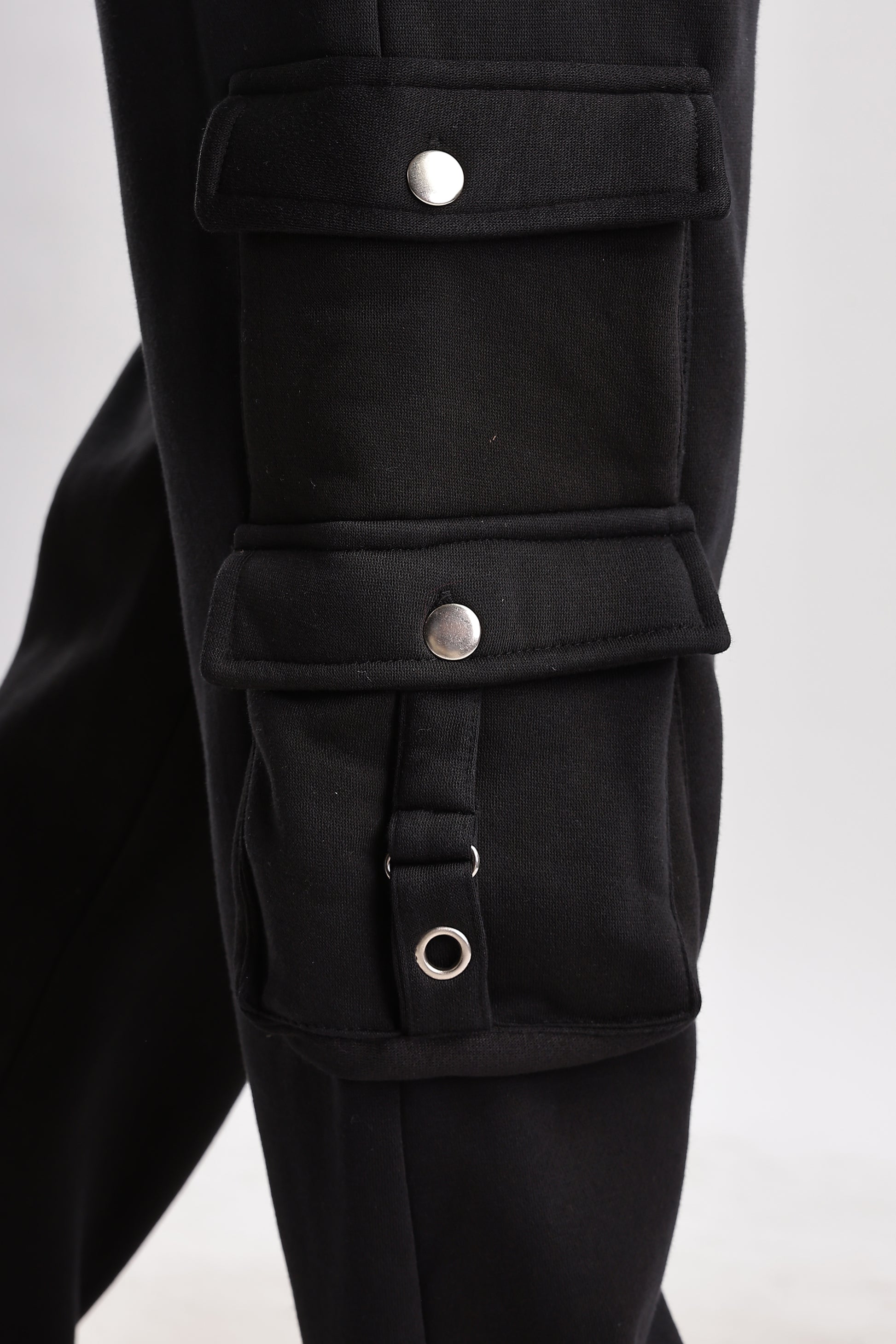 Black Elevate Ultra Joggers unisex casual streetwear pants modern relaxed fit