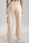 Beige joggers Sandy Days unisex lounge pants everyday comfort wear