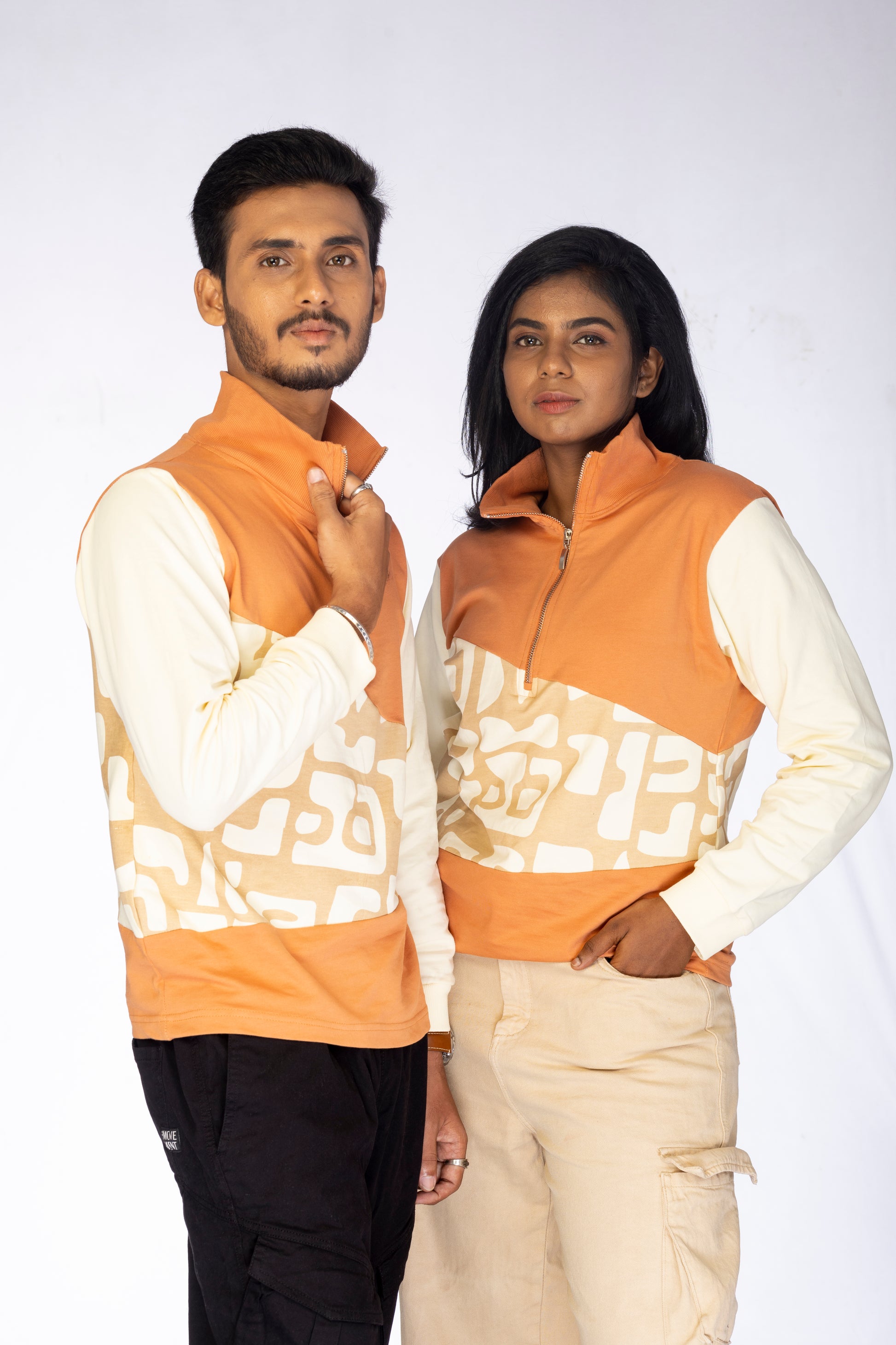 RUSTIC RHYTHM ZIP TEE