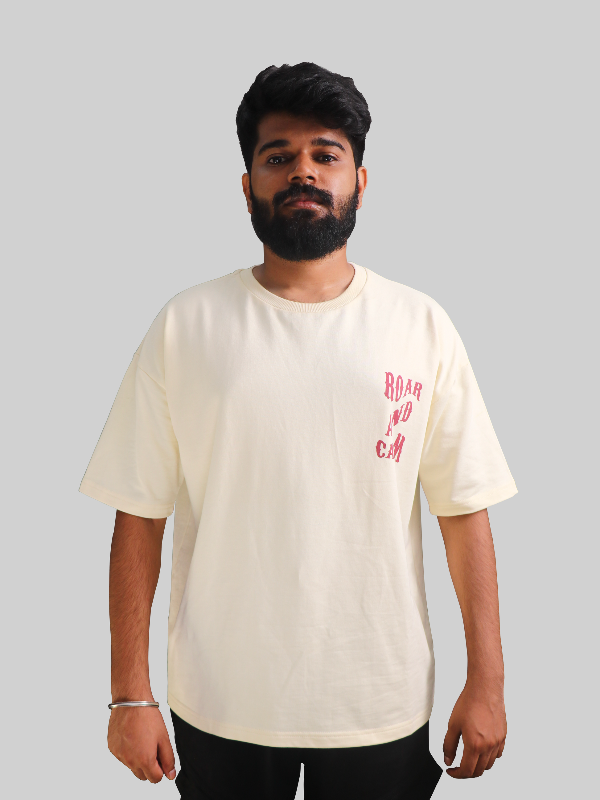 TROPICAL HAVEN BEIGE TEE